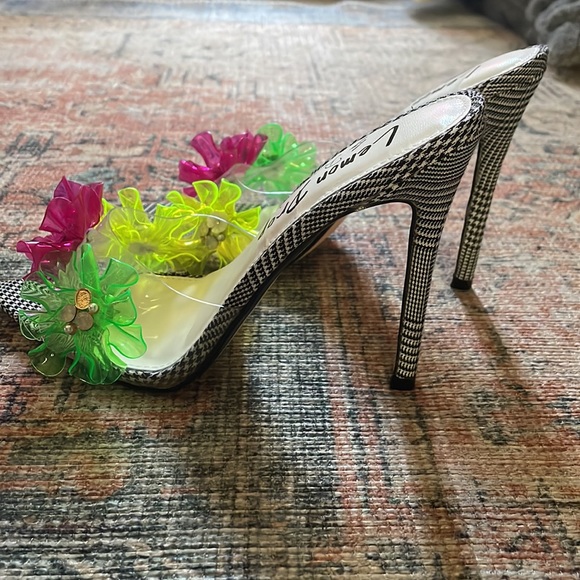 🌸 🌺 LEMON DROP Houndstooth Heel - Picture 6 of 6